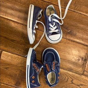 Lot of 2 pair boys size 6 shoes